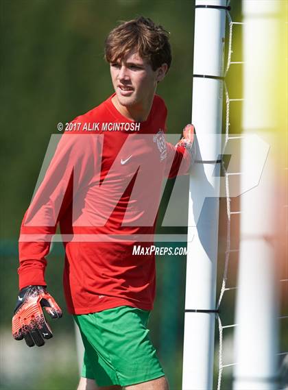 Thumbnail 1 in Greenfield vs. Christ School (Ravenscroft Soccer Invitational) photogallery.