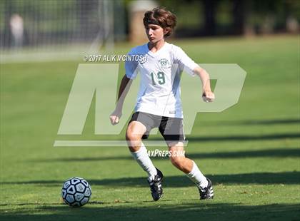 Thumbnail 3 in Greenfield vs. Christ School (Ravenscroft Soccer Invitational) photogallery.