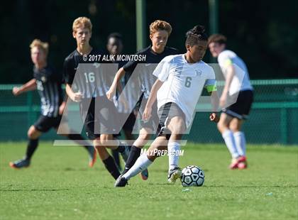Thumbnail 1 in Greenfield vs. Christ School (Ravenscroft Soccer Invitational) photogallery.