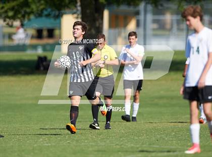 Thumbnail 3 in Greenfield vs. Christ School (Ravenscroft Soccer Invitational) photogallery.