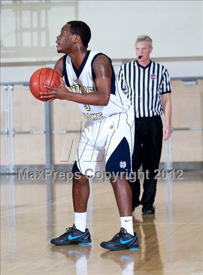 Thumbnail 1 in Masuk vs. Notre Dame-Fairfield (SWC Semifinal) photogallery.