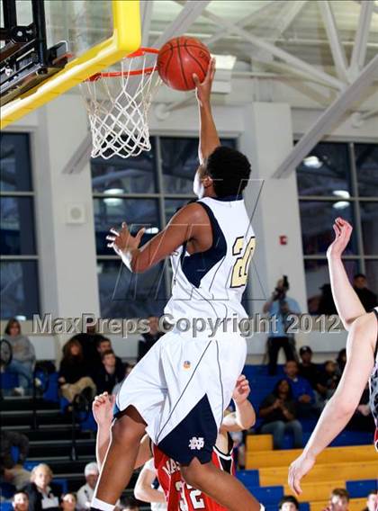 Thumbnail 3 in Masuk vs. Notre Dame-Fairfield (SWC Semifinal) photogallery.