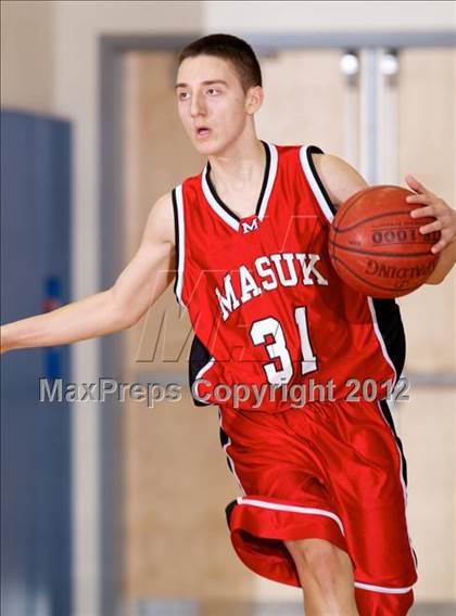 Thumbnail 3 in Masuk vs. Notre Dame-Fairfield (SWC Semifinal) photogallery.