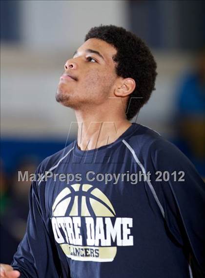 Thumbnail 3 in Masuk vs. Notre Dame-Fairfield (SWC Semifinal) photogallery.