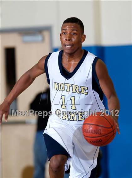 Thumbnail 2 in Masuk vs. Notre Dame-Fairfield (SWC Semifinal) photogallery.