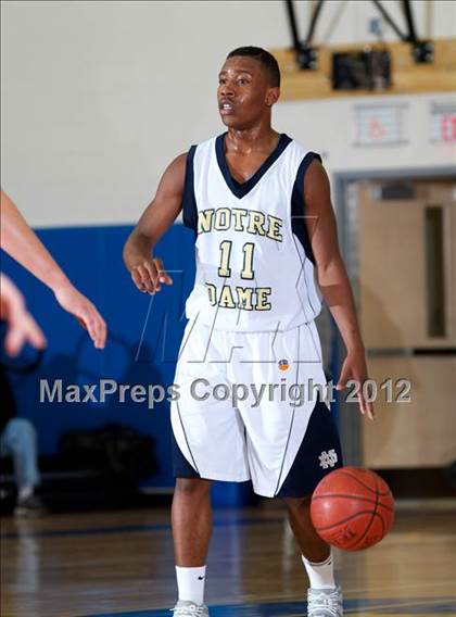 Thumbnail 1 in Masuk vs. Notre Dame-Fairfield (SWC Semifinal) photogallery.