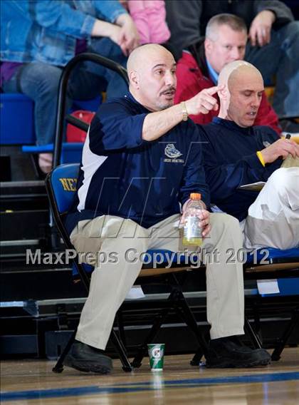 Thumbnail 1 in Masuk vs. Notre Dame-Fairfield (SWC Semifinal) photogallery.
