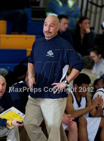 Thumbnail 2 in Masuk vs. Notre Dame-Fairfield (SWC Semifinal) photogallery.