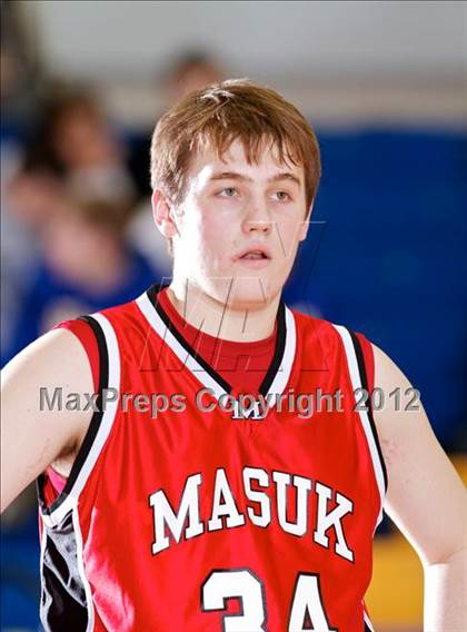 Thumbnail 1 in Masuk vs. Notre Dame-Fairfield (SWC Semifinal) photogallery.