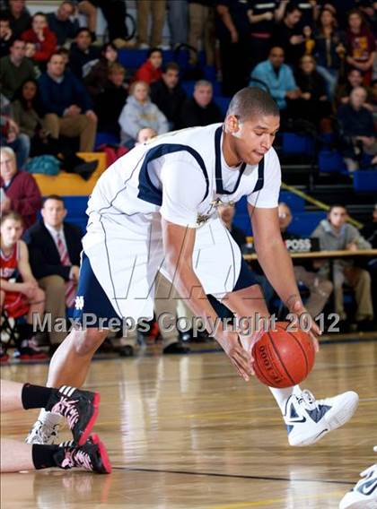 Thumbnail 1 in Masuk vs. Notre Dame-Fairfield (SWC Semifinal) photogallery.