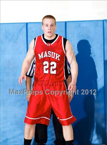 Thumbnail 1 in Masuk vs. Notre Dame-Fairfield (SWC Semifinal) photogallery.