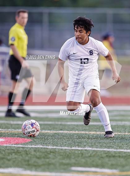 Thumbnail 2 in Statesboro vs Dutchtown (GHSA 5A First Round) photogallery.
