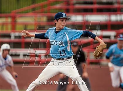Thumbnail 1 in Boone County vs Highlands (Ninth Region Tournament) photogallery.