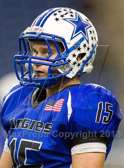 Thumbnail 2 in Beal City vs Muskegon Catholic Central (MHSAA Division 8 Final) photogallery.