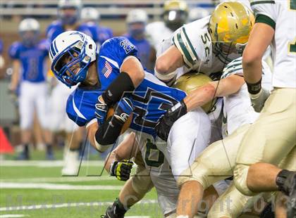 Thumbnail 1 in Beal City vs Muskegon Catholic Central (MHSAA Division 8 Final) photogallery.