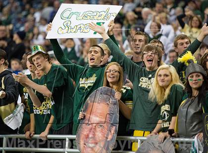 Thumbnail 3 in Beal City vs Muskegon Catholic Central (MHSAA Division 8 Final) photogallery.