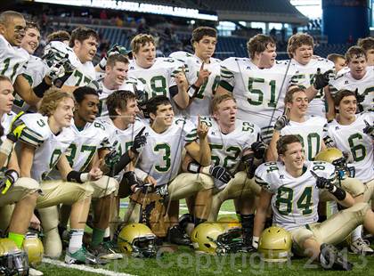 Thumbnail 3 in Beal City vs Muskegon Catholic Central (MHSAA Division 8 Final) photogallery.