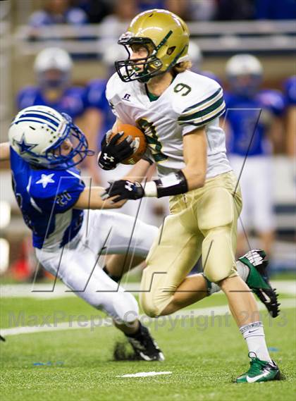 Thumbnail 1 in Beal City vs Muskegon Catholic Central (MHSAA Division 8 Final) photogallery.