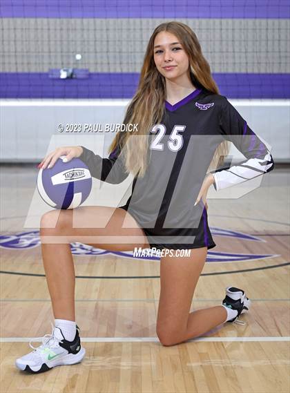 Thumbnail 2 in Coudersport Volleyball Team Photos photogallery.