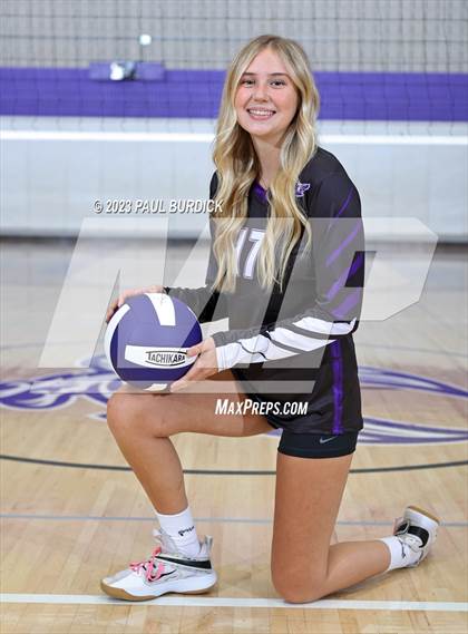Thumbnail 3 in Coudersport Volleyball Team Photos photogallery.
