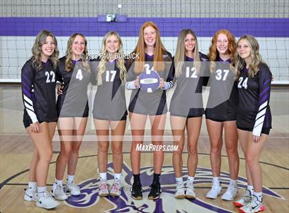 Thumbnail 3 in Coudersport Volleyball Team Photos photogallery.