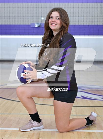 Thumbnail 2 in Coudersport Volleyball Team Photos photogallery.