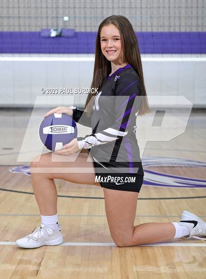 Thumbnail 2 in Coudersport Volleyball Team Photos photogallery.
