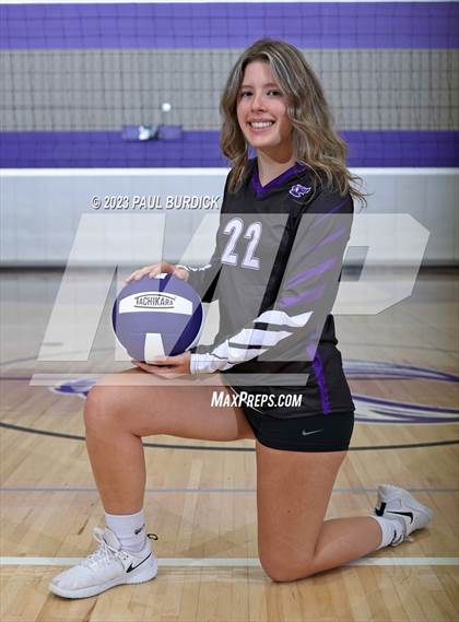 Thumbnail 2 in Coudersport Volleyball Team Photos photogallery.