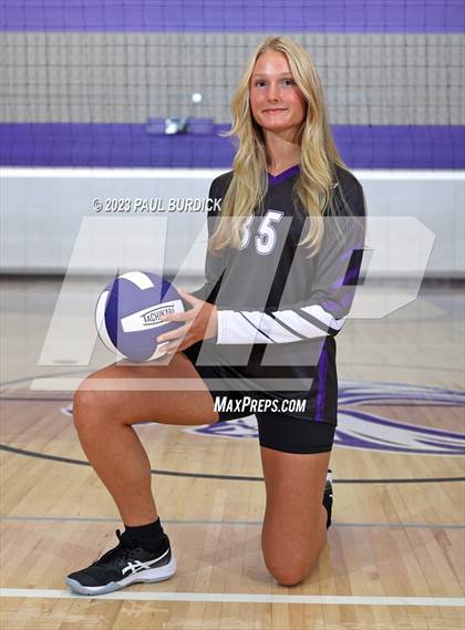 Thumbnail 3 in Coudersport Volleyball Team Photos photogallery.