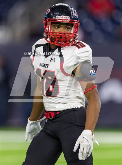 Thumbnail 1 in Wagner vs Shadow Creek (UIL 5A Semifinal Playoffs) photogallery.