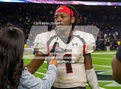 Thumbnail 1 in Wagner vs Shadow Creek (UIL 5A Semifinal Playoffs) photogallery.