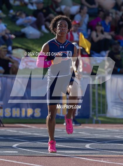 Thumbnail 2 in CIF State Championships (100m Finals) photogallery.