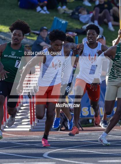Thumbnail 2 in CIF State Championships (100m Finals) photogallery.