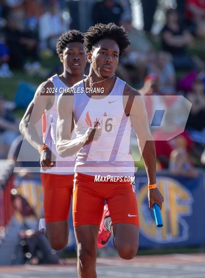 Thumbnail 2 in CIF State Championships (100m Finals) photogallery.
