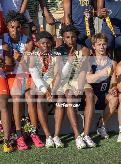 Thumbnail 2 in CIF State Championships (100m Finals) photogallery.