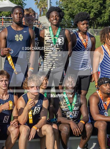 Thumbnail 3 in CIF State Championships (100m Finals) photogallery.