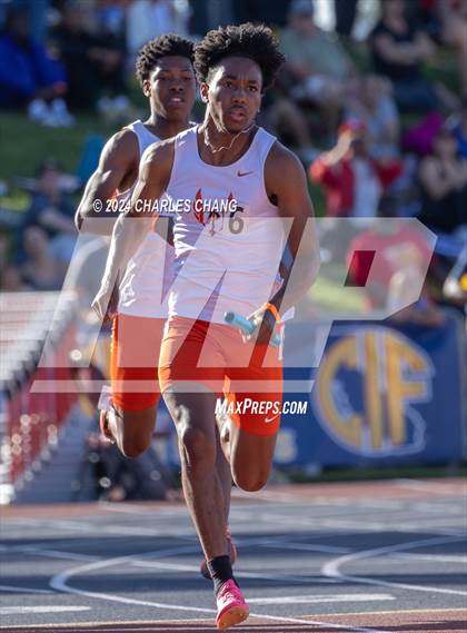 Thumbnail 2 in CIF State Championships (100m Finals) photogallery.