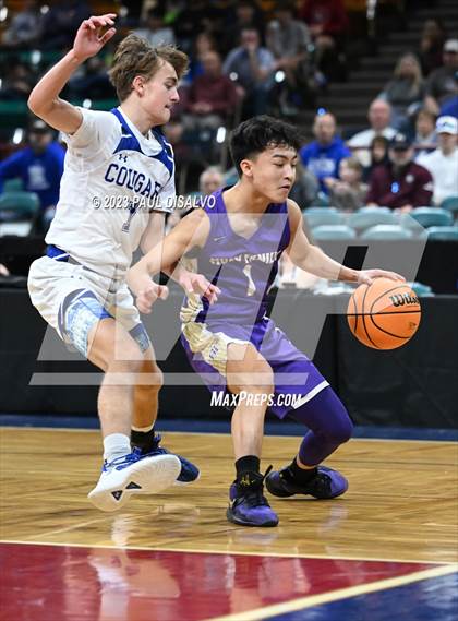 Thumbnail 1 in Holy Family vs. Resurrection Christian (CHSAA 4A Final) photogallery.