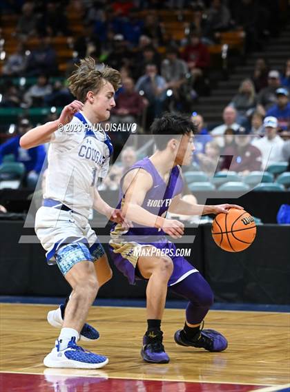 Thumbnail 2 in Holy Family vs. Resurrection Christian (CHSAA 4A Final) photogallery.