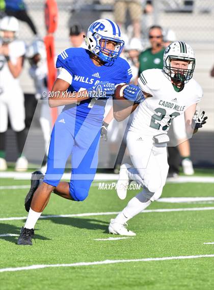 Thumbnail 1 in Wills Point vs. Caddo Mills (UIL 4A Division 2 Region 2 bi-district) photogallery.