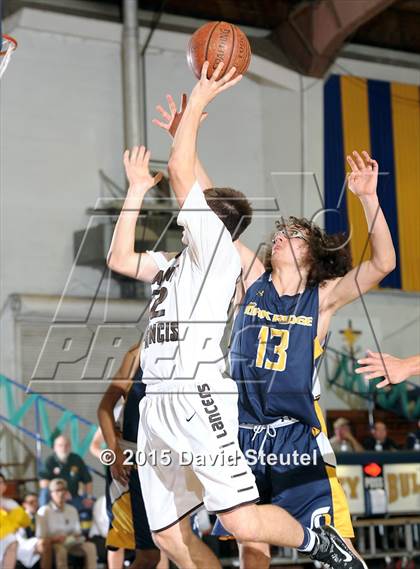 Thumbnail 2 in Oak Ridge vs. Saint Francis (Gridley Invitational) photogallery.