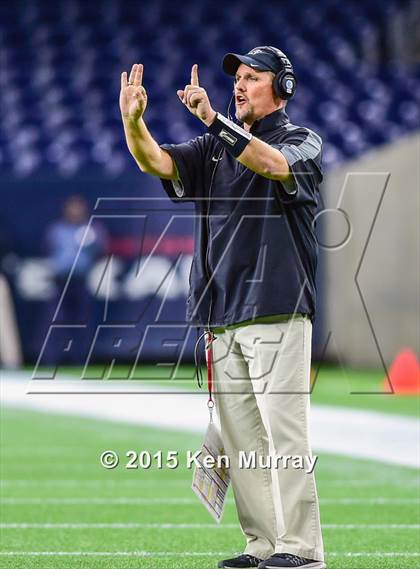 Thumbnail 3 in George Ranch vs. Vista Ridge (UIL 5A Semifinal) photogallery.