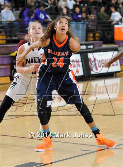 Thumbnail 1 in Blackman vs. Hamilton (Nike Tournament of Champions) photogallery.