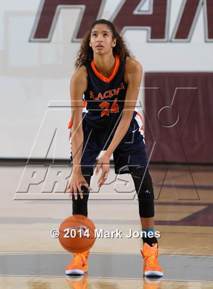 Thumbnail 1 in Blackman vs. Hamilton (Nike Tournament of Champions) photogallery.