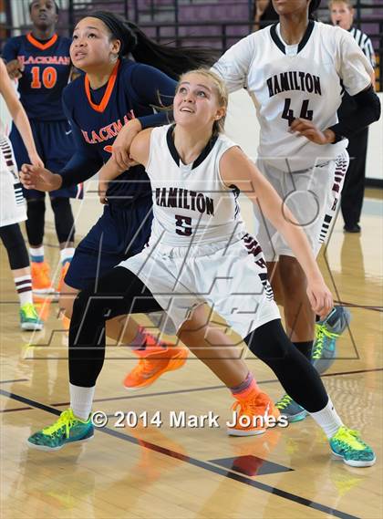 Thumbnail 1 in Blackman vs. Hamilton (Nike Tournament of Champions) photogallery.