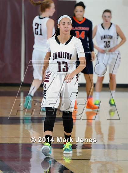 Thumbnail 3 in Blackman vs. Hamilton (Nike Tournament of Champions) photogallery.