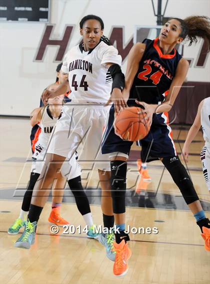 Thumbnail 3 in Blackman vs. Hamilton (Nike Tournament of Champions) photogallery.