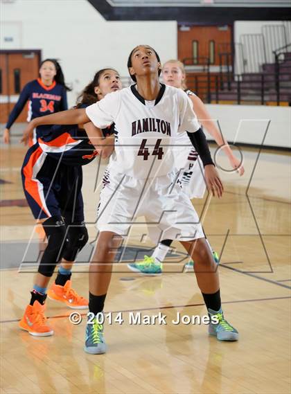 Thumbnail 2 in Blackman vs. Hamilton (Nike Tournament of Champions) photogallery.