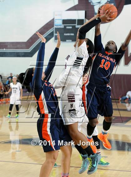 Thumbnail 1 in Blackman vs. Hamilton (Nike Tournament of Champions) photogallery.