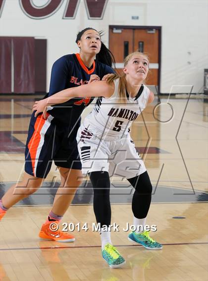 Thumbnail 3 in Blackman vs. Hamilton (Nike Tournament of Champions) photogallery.